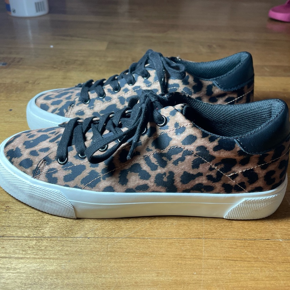 Zara Animal Print Sneakers
